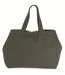 Sac shopping en coton délavé - KI3208 - vert foncé kombu-2