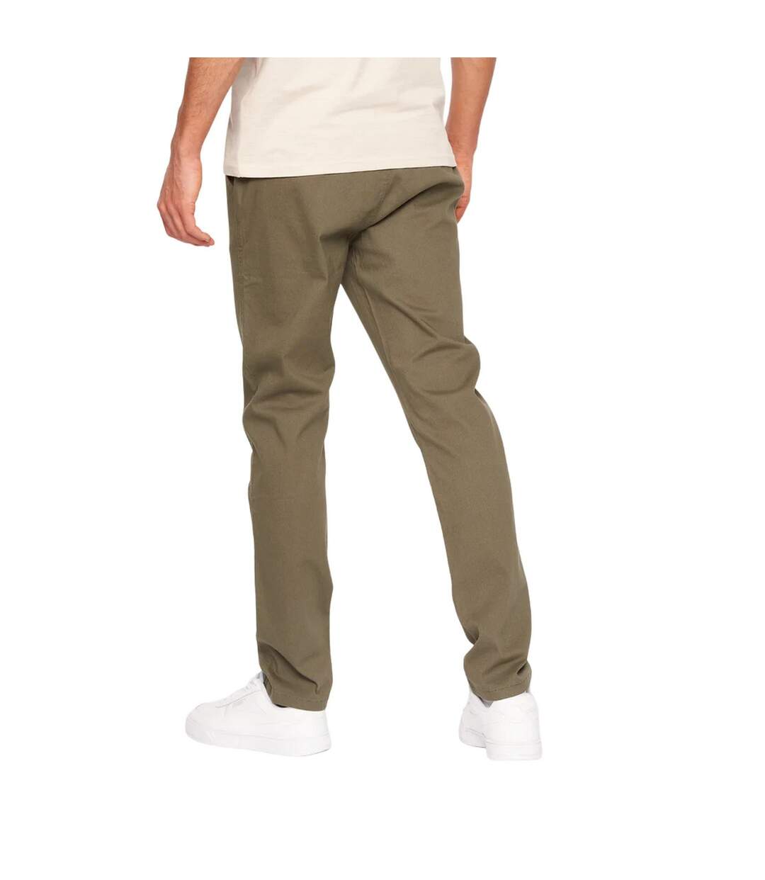 Chino roysden homme kaki Crosshatch-2