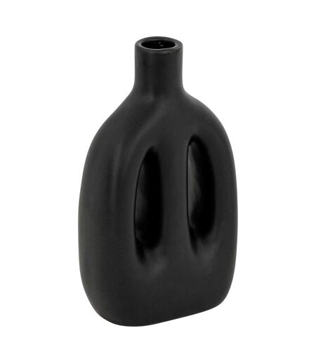 Lot de 2 Vases Inuit Dreams 20cm Beige & Noir