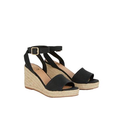 Sandales À Talons Compensés Rebekah Femme Noir Dorothy Perkins