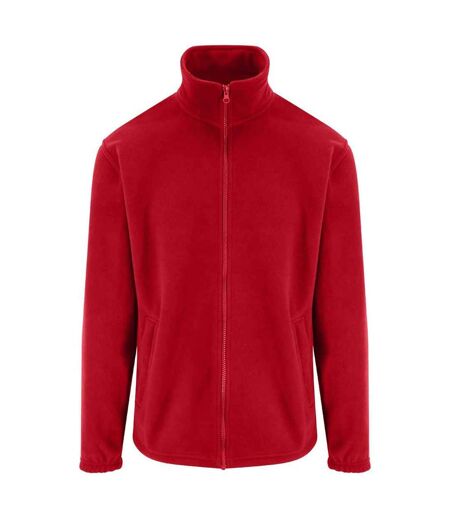 Adults unisex pro fleece jacket red PRO RTX