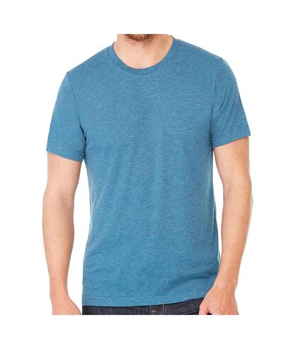 T-shirt manches courtes unisexe bleu acier Bella + Canvas Bella + Canvas