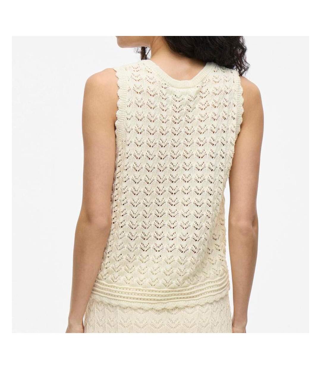 Débardeur beige femme vila vidolise-2