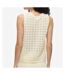Débardeur beige femme vila vidolise-2