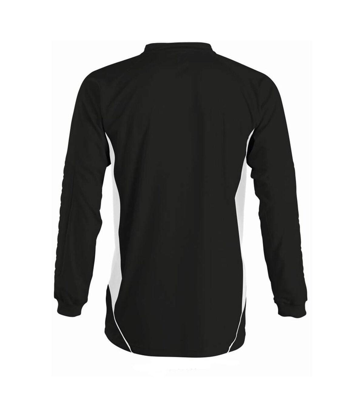 SOLS Mens Azteca Long Sleeve Goalkeeper / Soccer Shirt (Black/White)
