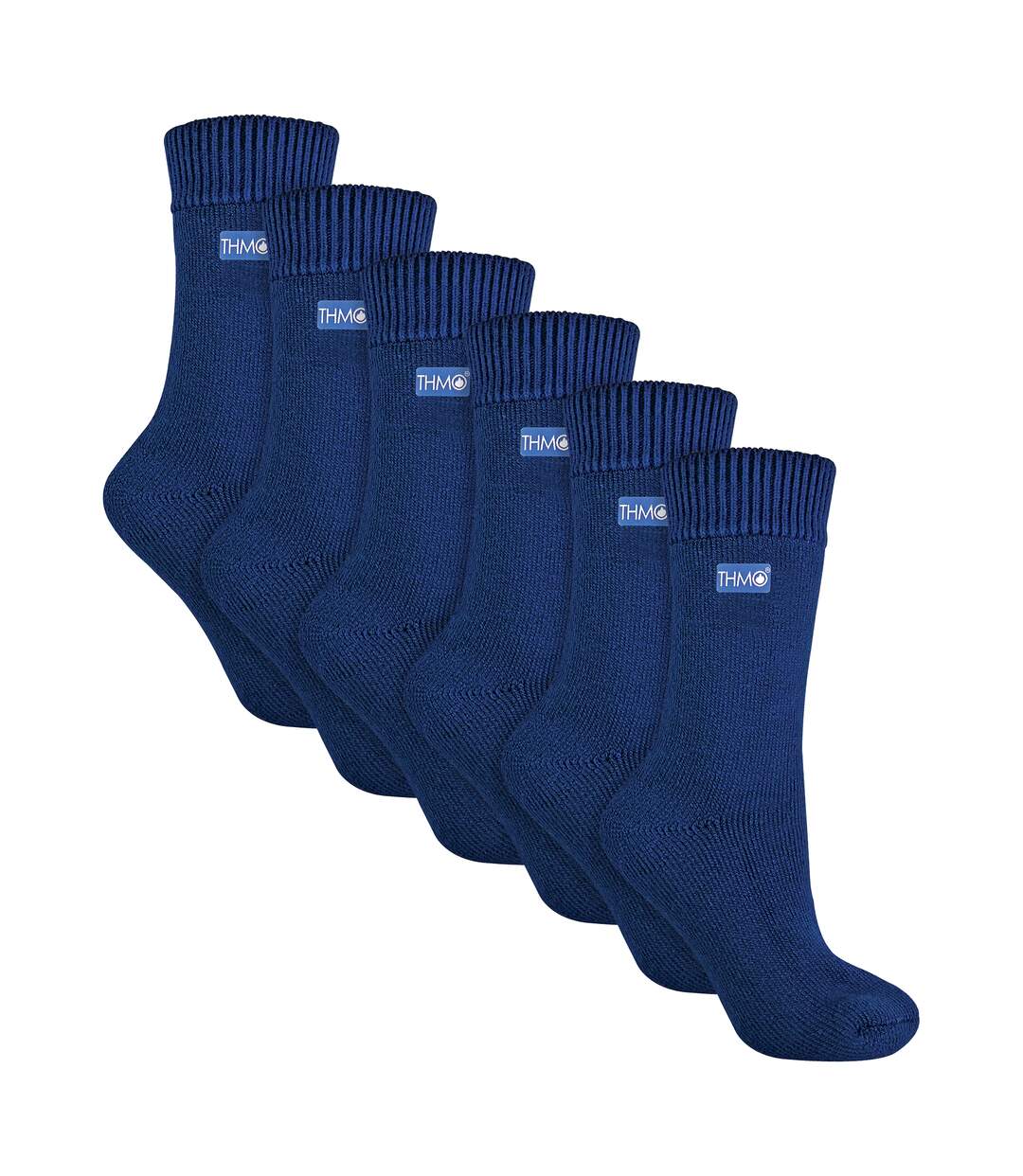 6 Pairs Ladies Soft Breathable Thermal Socks-1