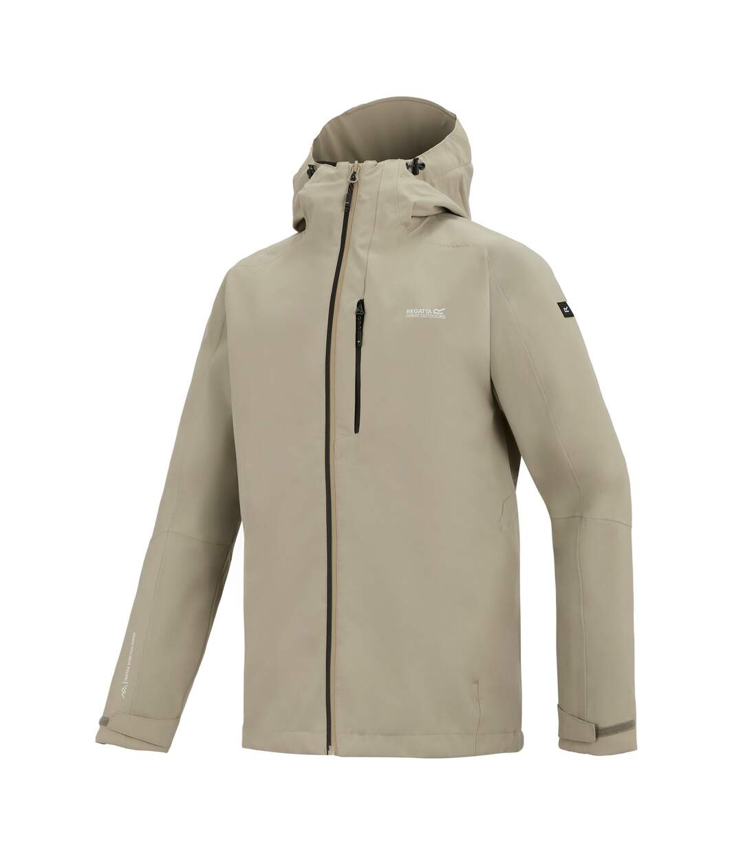 Veste Imperméable À Capuche Birchdale Femme Beige Regatta-4