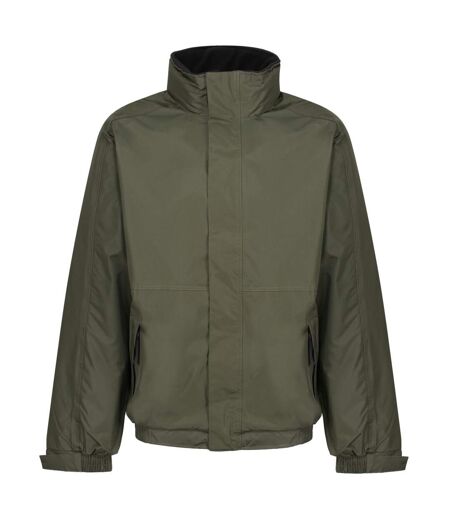 Regatta Mens Dover Waterproof Insulated Jacket (Dark Khaki/Black) - UTPC3305