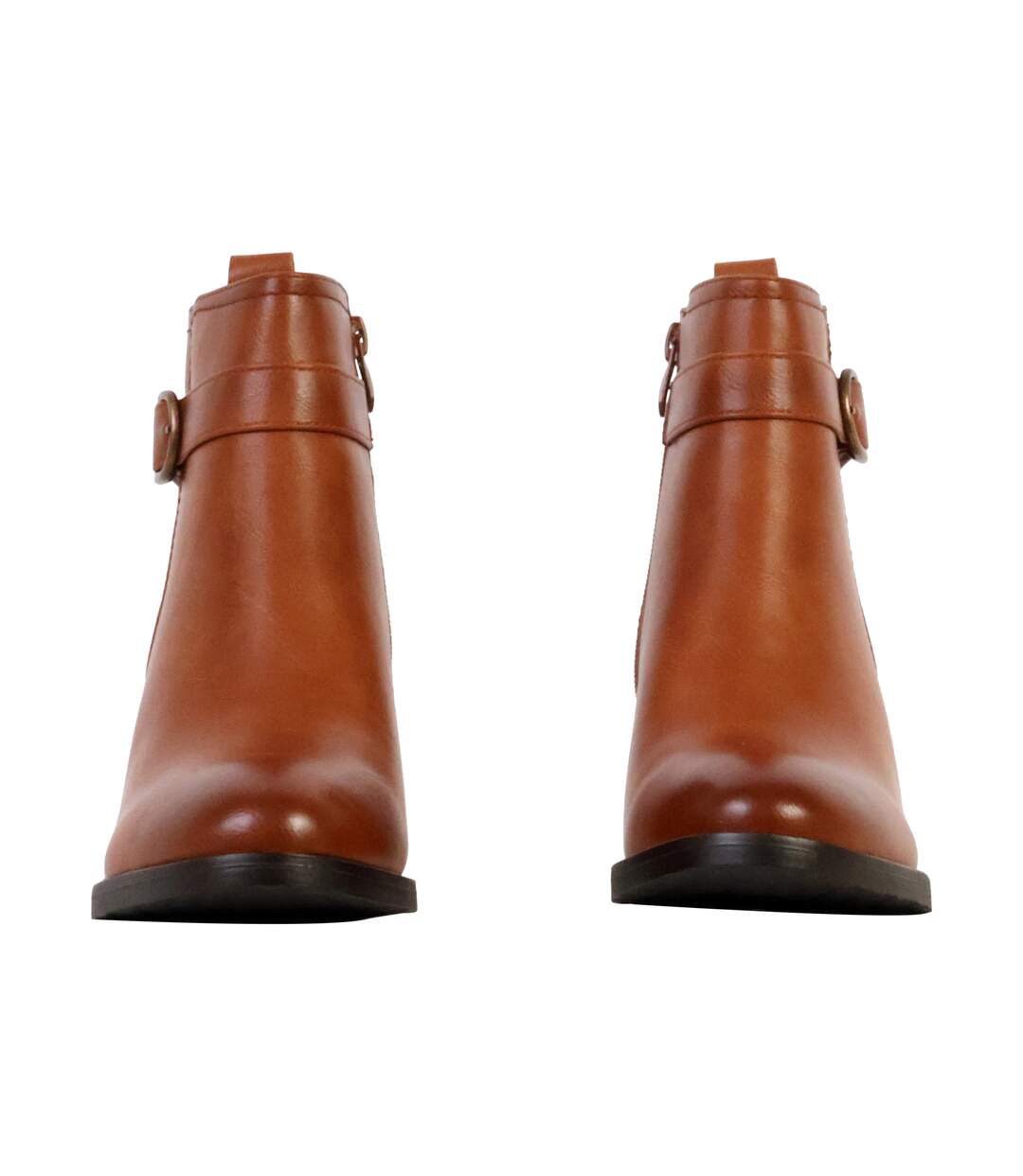 Bottines à Talon Zip Super Mode-5