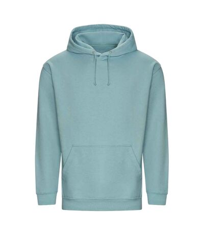 Sweat à capuche college adulte turquoise Awdis