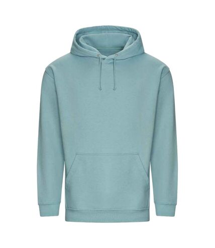 Sweat à capuche college adulte turquoise Awdis