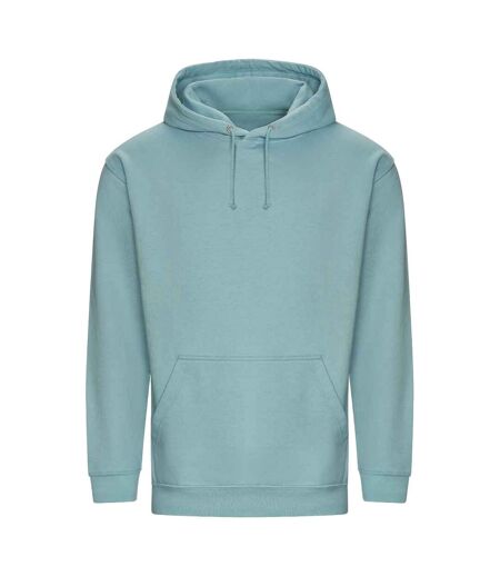 Sweat à capuche college adulte turquoise Awdis