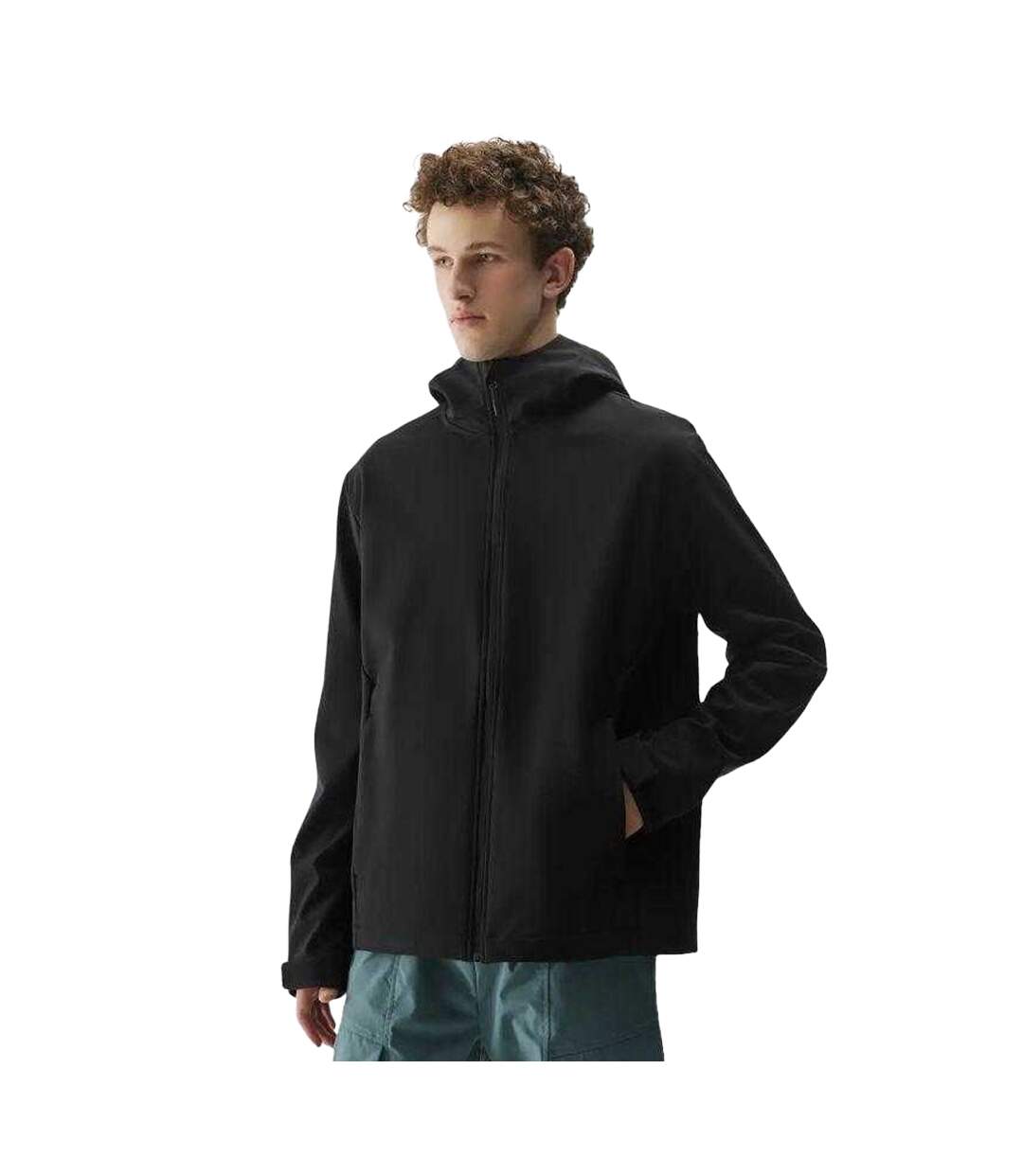 Veste Softshell Wss25tsofm324 Homme Noir 4F-1