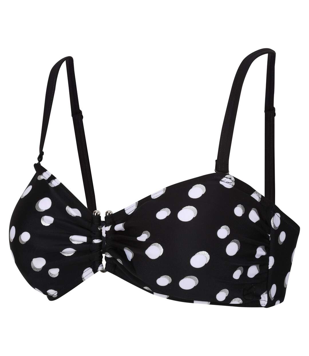 Haut De Maillot De Bain Aceana Femme Noir Blanc Regatta-3
