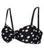 Haut De Maillot De Bain Aceana Femme Noir Blanc Regatta-3