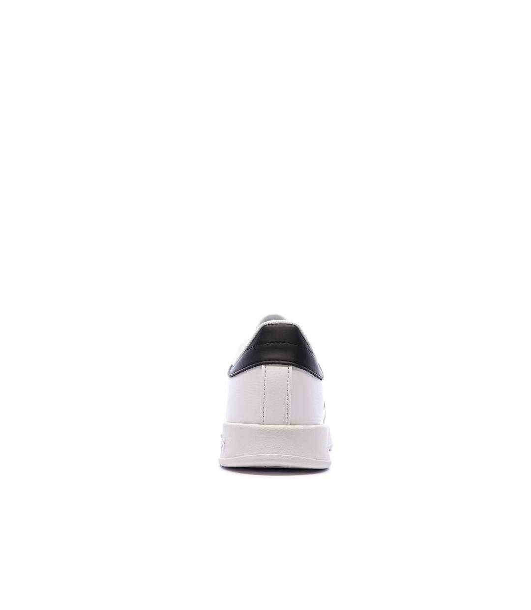 Baskets blanches/noires homme adidas breaknet-3