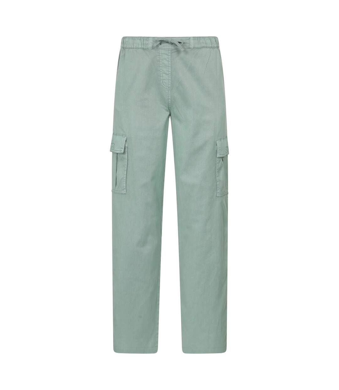 Womens/ladies Ivy Cargo Trousers Light Khaki Mountain Warehouse-1