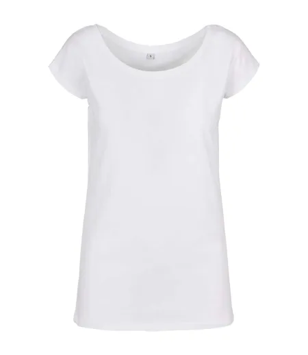 T-shirt Femme Blanc Build Your Brand