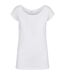 T-shirt Femme Blanc Build Your Brand-1