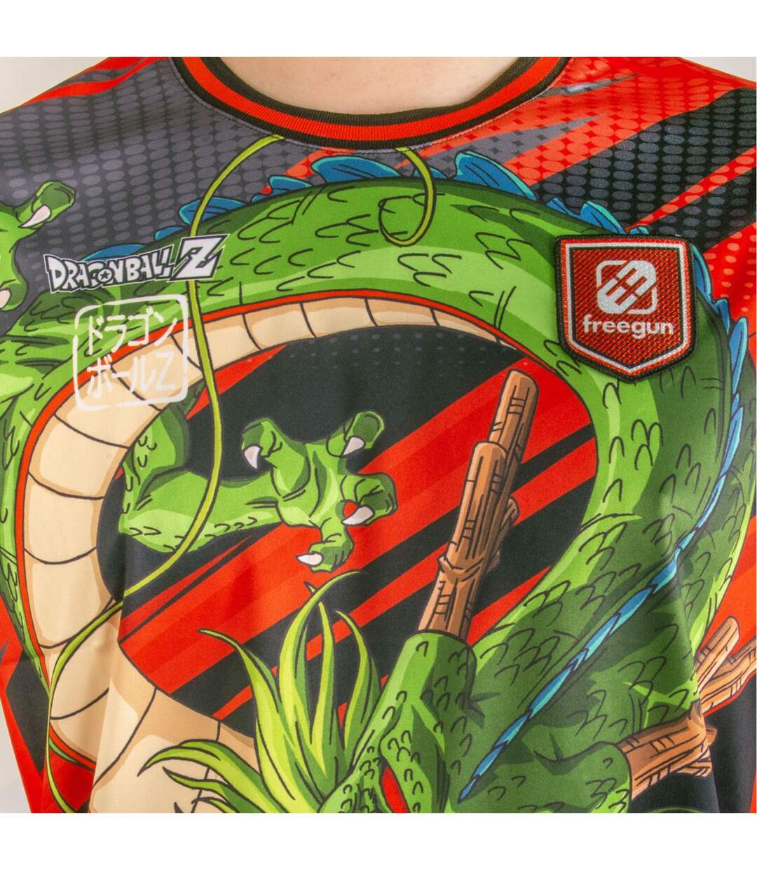 T-shirt homme Dragon Ball Z Shenron Freegun-2