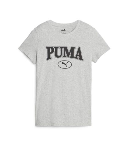 T-shirt Gris Femme Puma Squad Graf - S