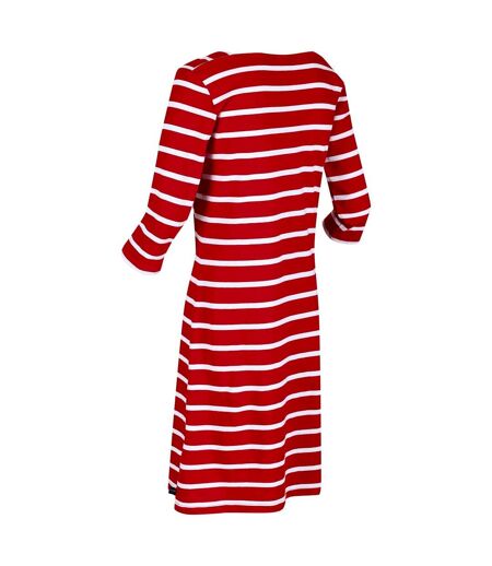 Regatta - Robe décontractée PAISLEE - Femme (Rouge / Blanc) - UTRG7729