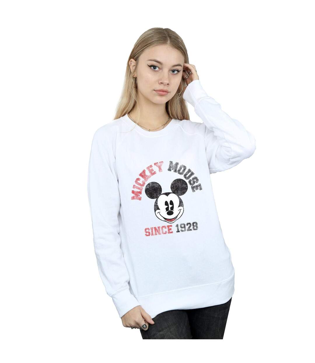 Disney Sweat-shirt Womens/Ladies Minnie Mouse Since 1928 (Blanc) - UTBI26910-2