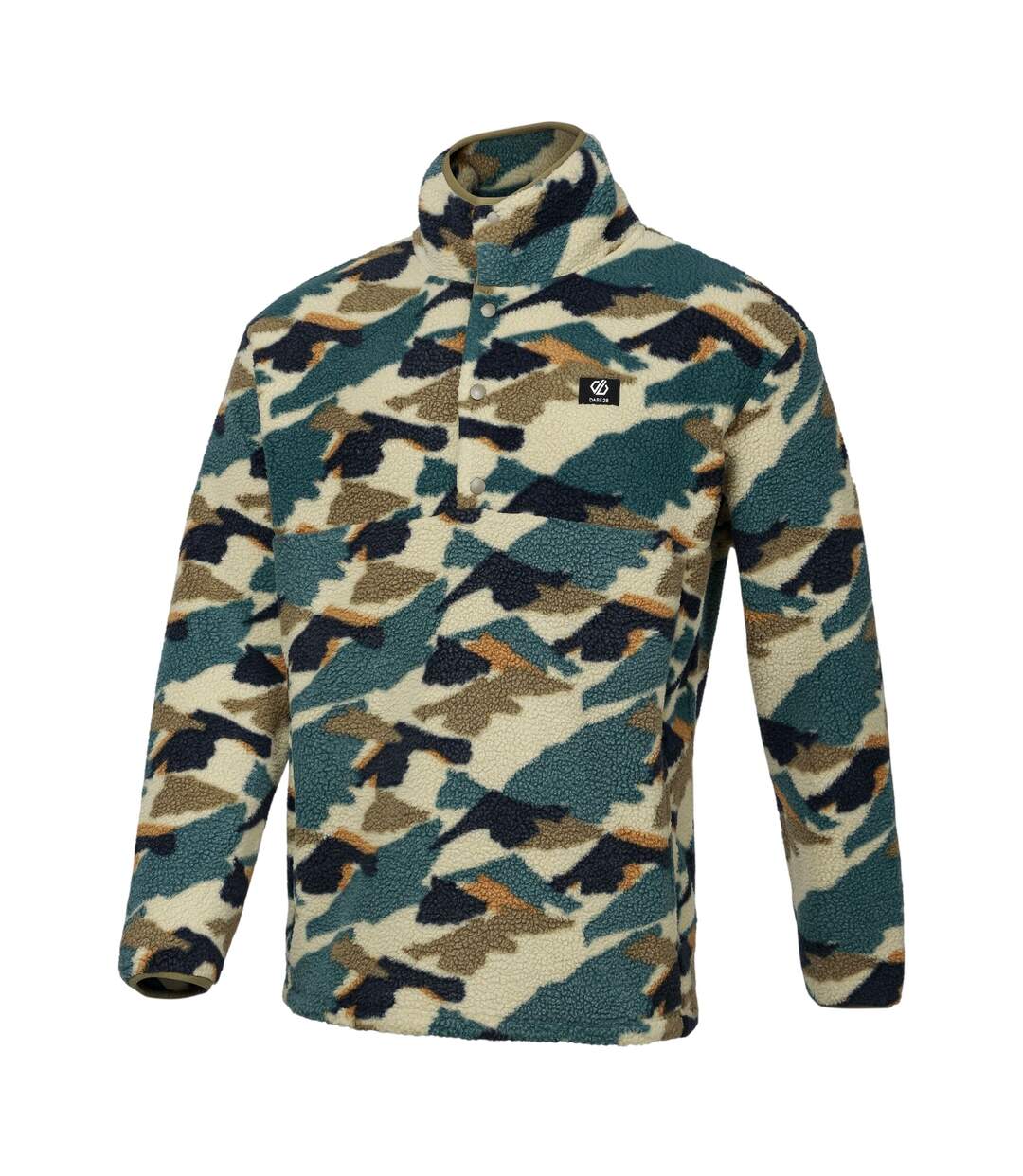 Mens Mountain Borg Quarter Zip Fleece Top Mediterranea Dare 2B-2