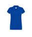 Polo Motif/style Uni Femme Bleu Roi JHK-1