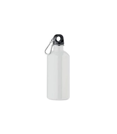 Remid Moss Single Wall 500ml Water Bottle One Size White MidOcean