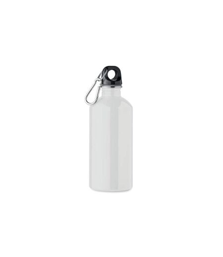 Remid Moss Single Wall 500ml Water Bottle One Size White MidOcean