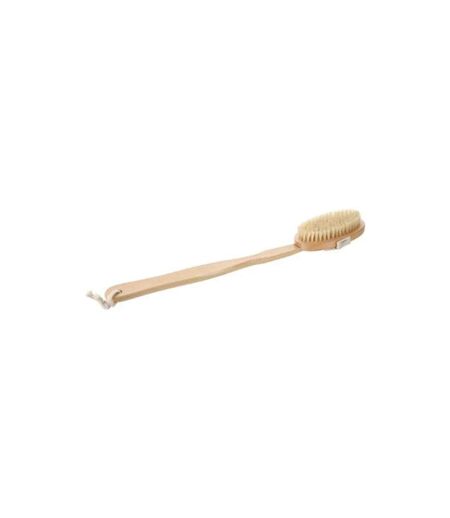 Brosse à Dos en Bois Détachable 43cm Naturel