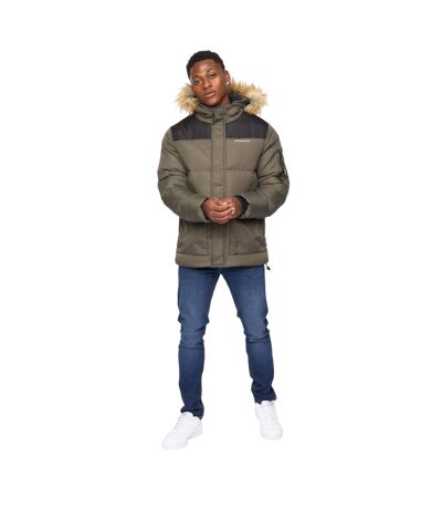 Veste Bentlays Homme Olive Crosshatch