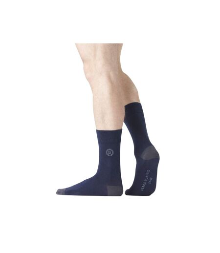 Lot de 6 Paires de Chaussettes de ville coton homme Serge Blanco