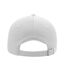 Atlantis Liberty Five Buckle Heavy Brush Cotton 5 Panel Cap (White) - UTAB191-2