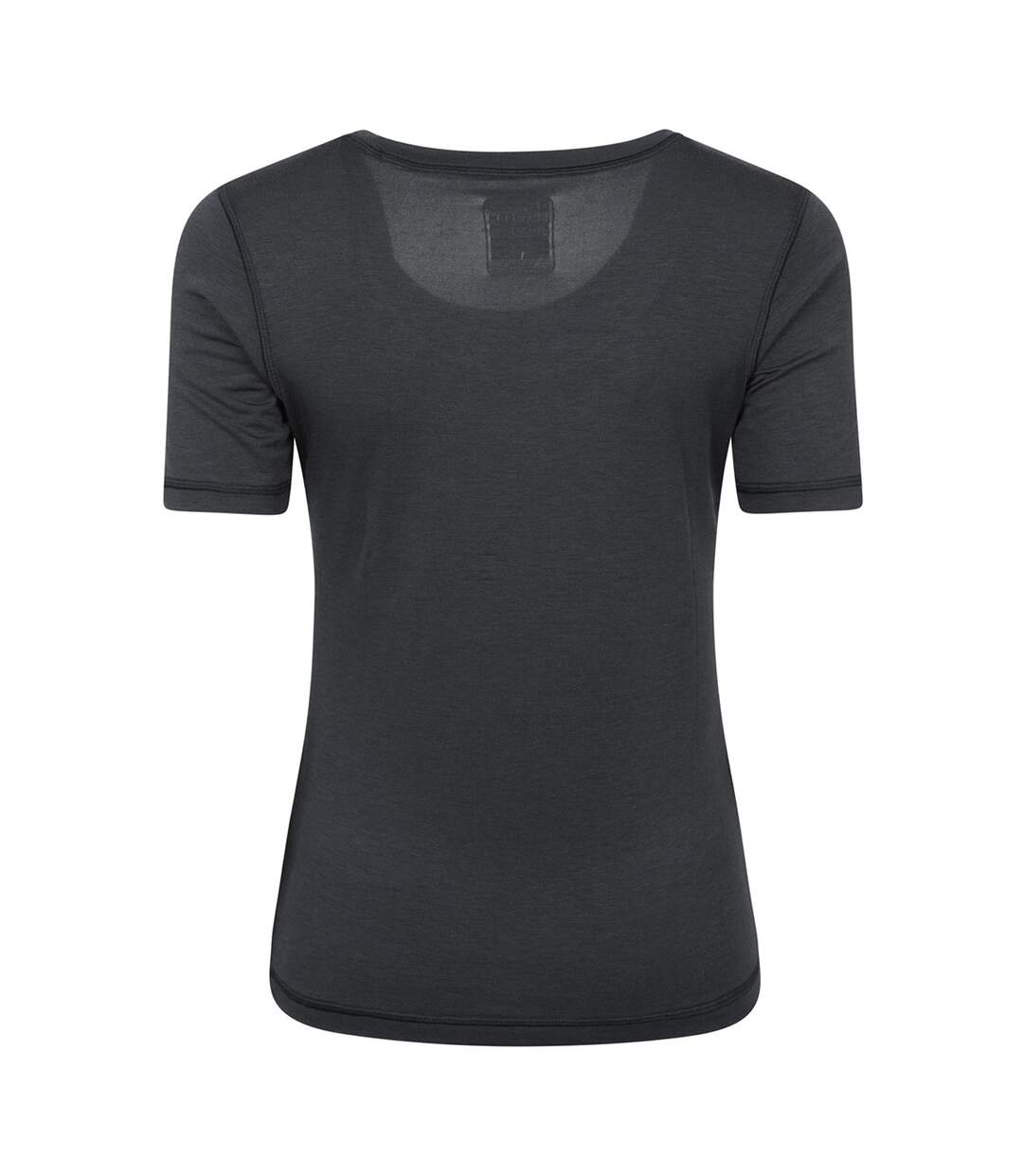Womens/ladies Keep The Heat Isotherm T-shirt Black Mountain Warehouse-3