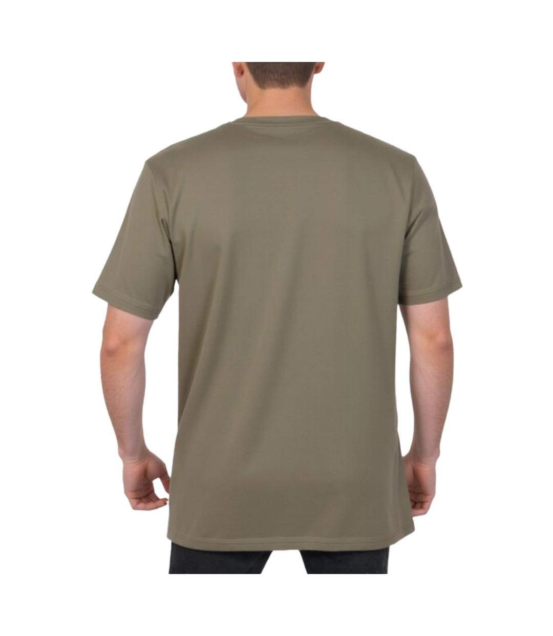 T-Shirt taupe/bleu homme petrol industries classic-2