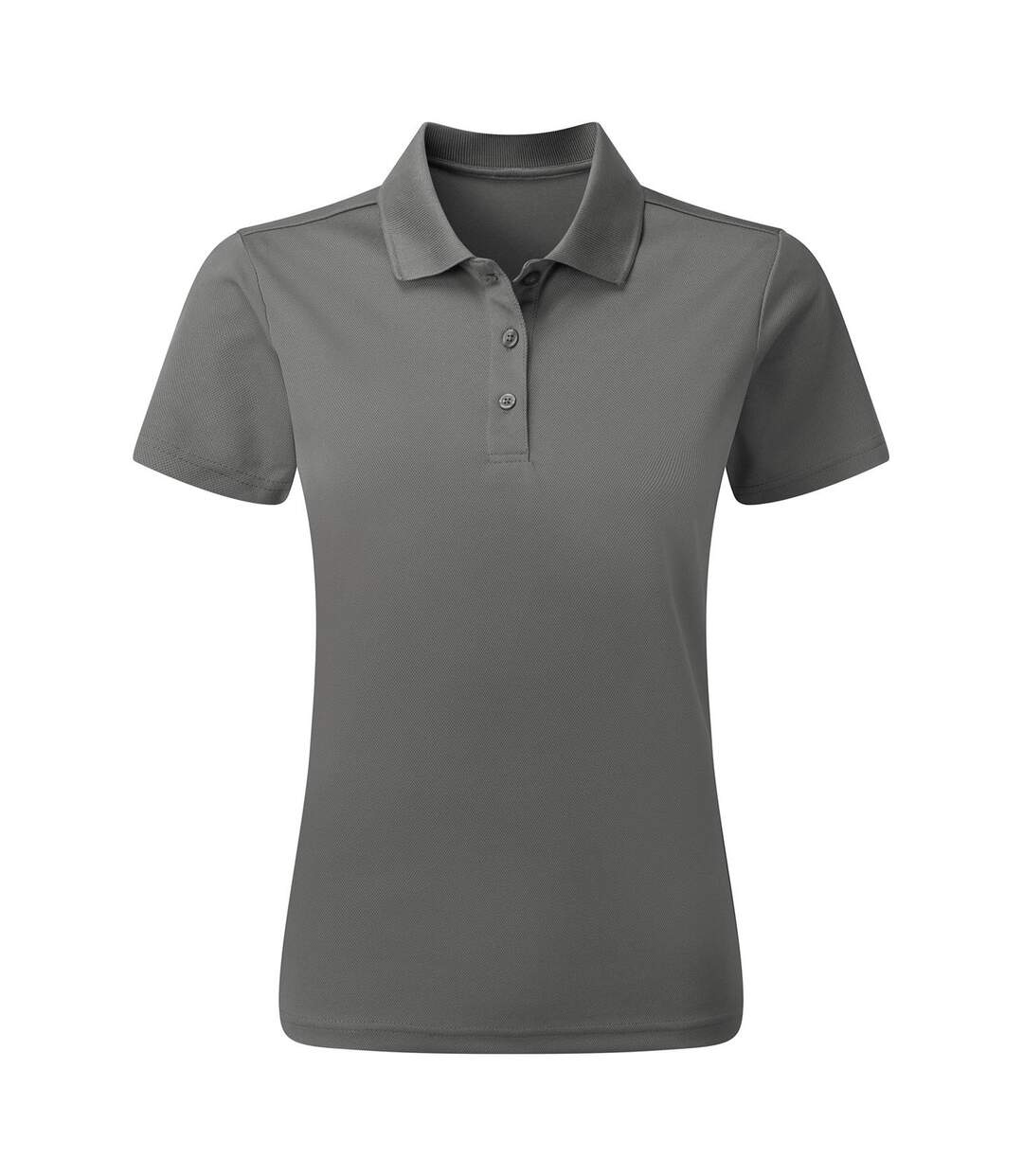 Premier Polo durable pour femmes/femmes (Gris foncé) - UTPC4828