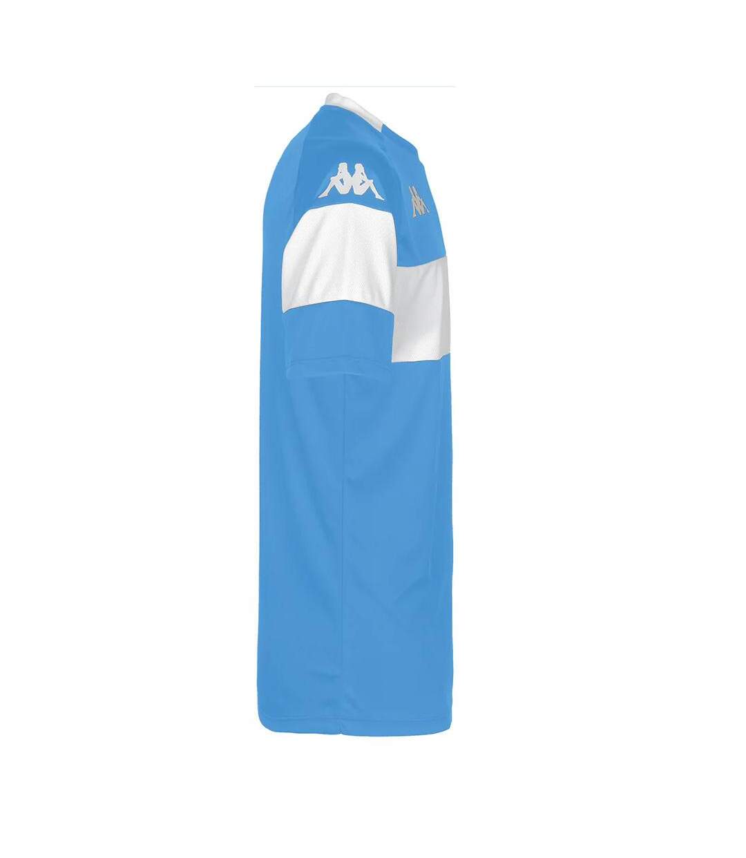 T-Shirt de sport blanc/bleu homme kappa dareto 33133wwjr-2