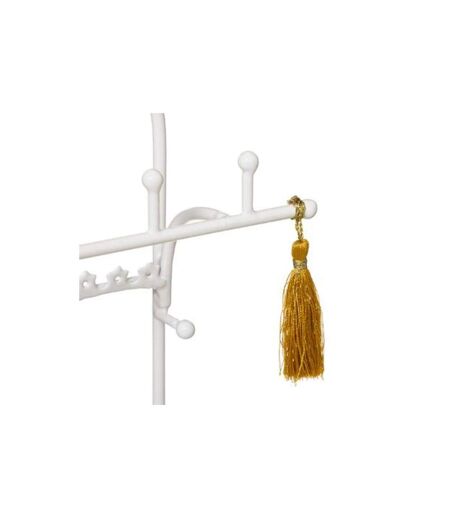 Porte-Bijoux Déco Idylle Folk 29cm Blanc