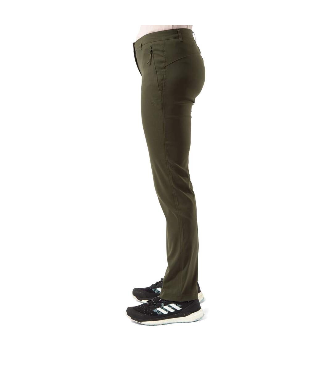 Pantalon kiwi pro femme vert kaki Craghoppers