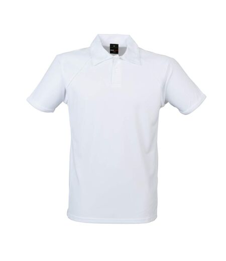 Polo sport à manches courtes homme blanc/blanc Finden & Hales