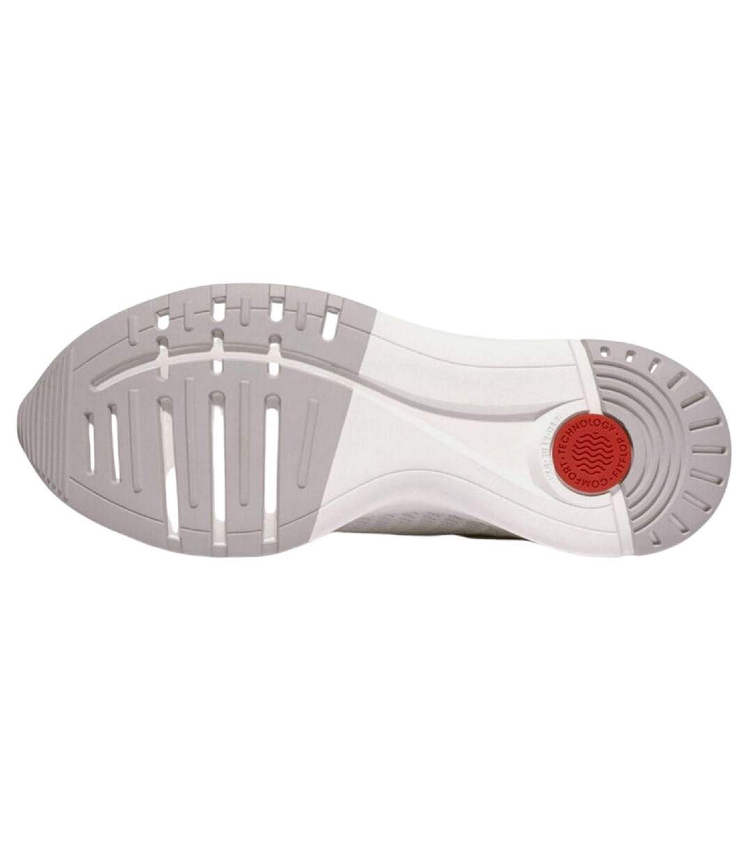 Unisex Adult Vitamin Ffx Knitted Water Resistant Trainers White Grey FitFlop-3