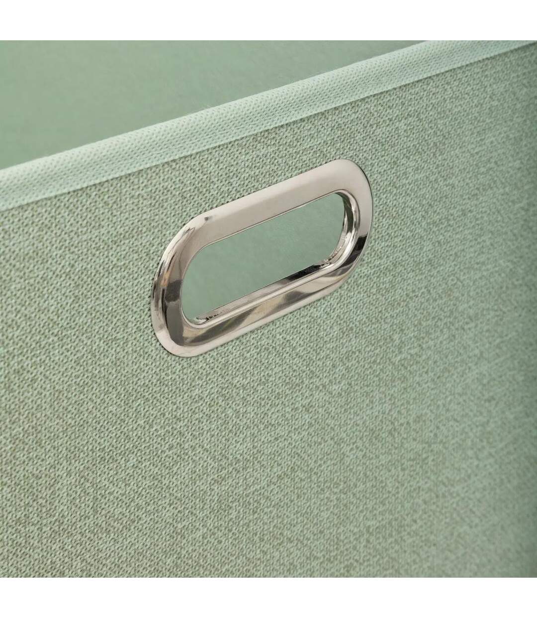 Boîte de Rangement Carrée Pliable Mix n'Modul 31x31cm Vert Sauge-2