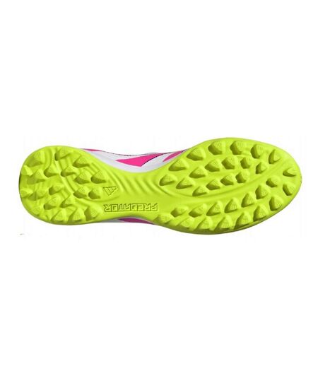 Chaussures De Foot Pour Terrain Artificiel Predator League Homme Blanc Rose Vert Adidas