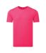 Anthem Unisex Adult Midweight Natural T-Shirt (Hot Pink)