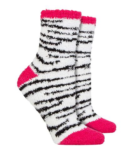 Wildfeet - 2 Paires Femme Chaussettes Lit Chaudes Antid�rapantes Hiver