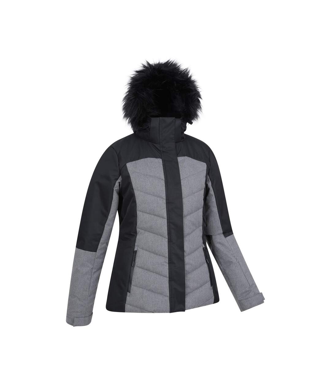 Blouson De Ski Pyrenees Femme Noir Mountain Warehouse-3