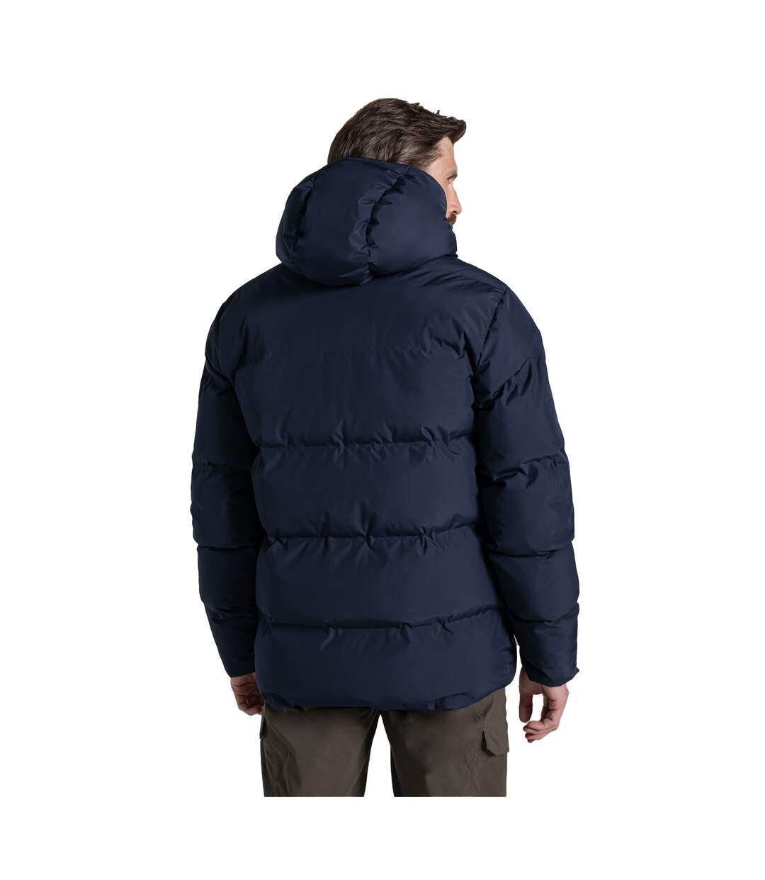 Mens Mardale Waterproof Hooded Jacket Dark Navy Craghoppers-3