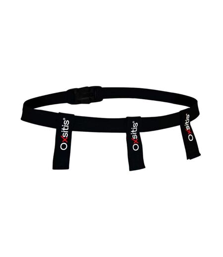 Ceinture porte-gourde de running noir  oxsitis bib belt